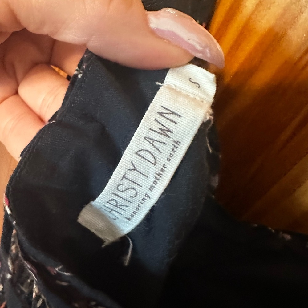 Christy Dawn Adele dress in Night Trellis size small - Picture 2 of 4